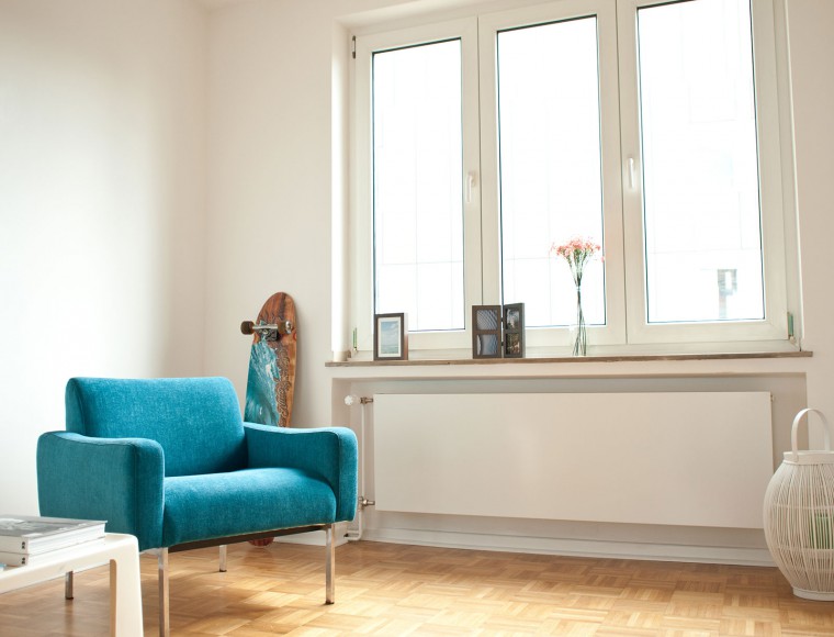 Matalalämpöpattereita taloyhtiön asuntoille