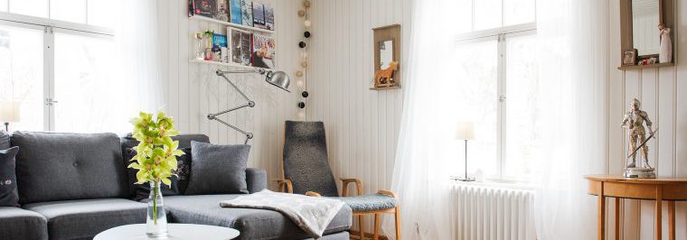 Vaihtamalla vanhat sähköradiaattorit saatiin parempi sisäilmasto